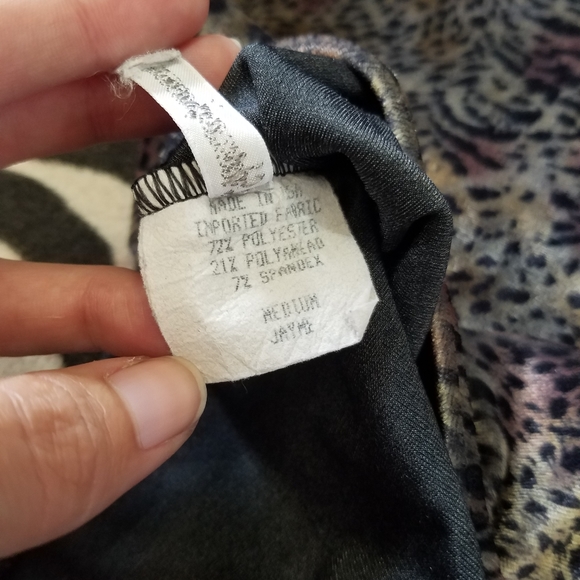 Velvet Cheetah Bodysuit - Picture 8 of 8